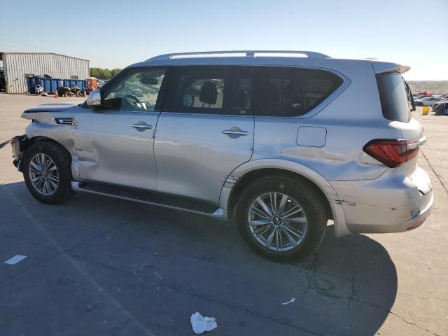 INFINITI QX80 LUXE 2019 silver  gas JN8AZ2NFXK9685663 photo #3