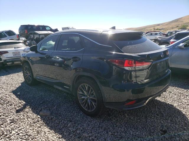 LEXUS RX 450H F 2022 black  hybrid engine 2T2YGMDA4NC092750 photo #3