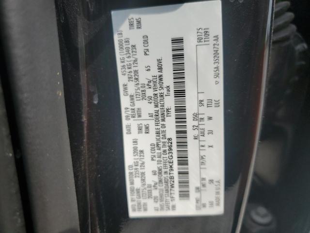 2019 FORD F250 SUPER - 1FT7W2BT9KEG39628
