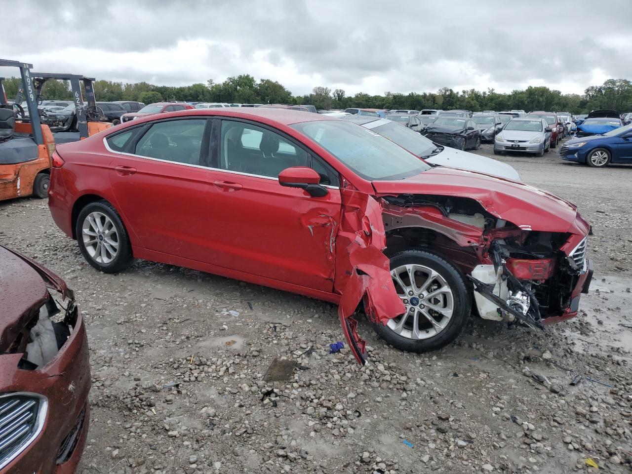 Lot #2926362373 2020 FORD FUSION SE