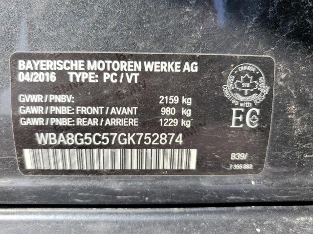 2016 BMW 328 XI - WBA8G5C57GK752874