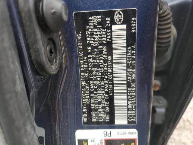 2015 TOYOTA CAMRY LE - 4T1BF1FK8FU881386