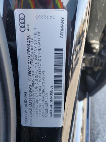 2017 AUDI A6 PREMIUM - WAUF2AFC2HN008558