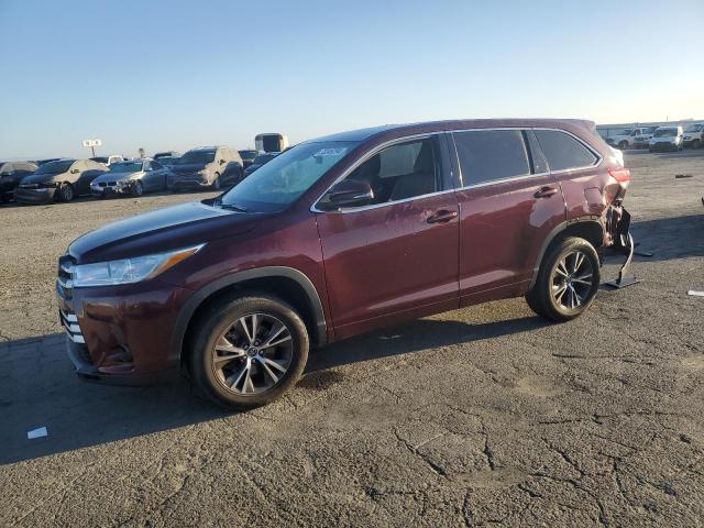 VIN 5TDZZRFH9JS256540 2018 Toyota Highlander, LE no.1