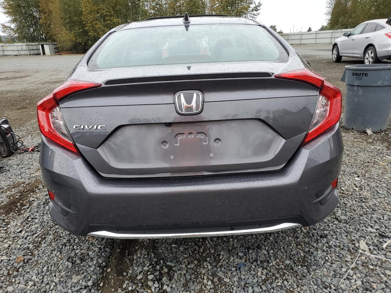 Lot #3045593662 2020 HONDA CIVIC EX