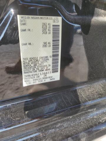 2020 NISSAN ALTIMA PLA - 1N4BL4CV4LC136655