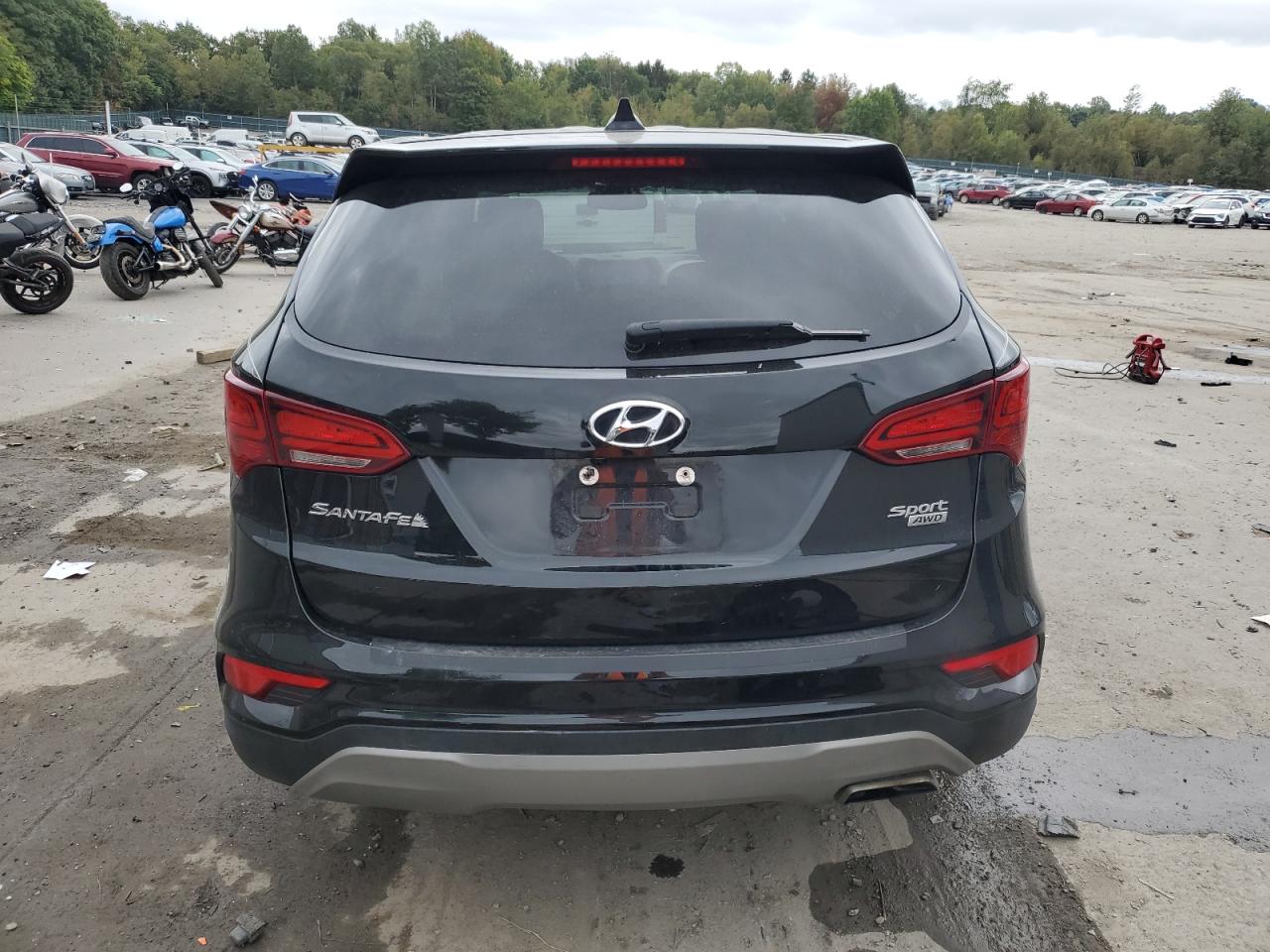 Lot #2991712059 2017 HYUNDAI SANTA FE S