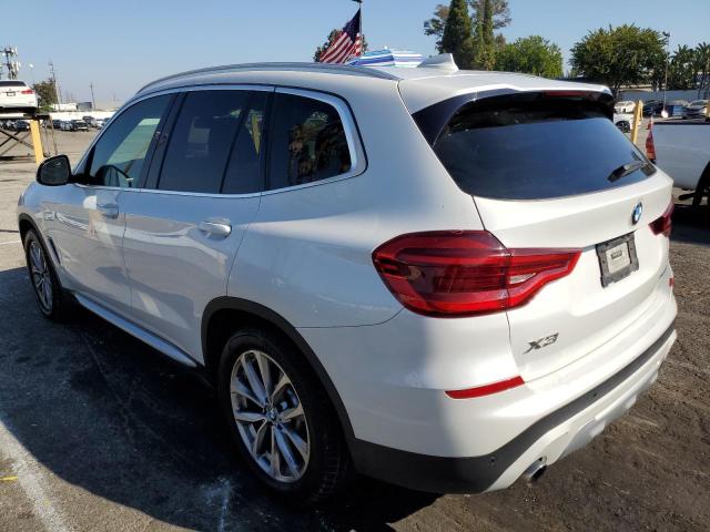 BMW X3 SDRIVE3 2019 white  gas 5UXTR7C55KLR48266 photo #3