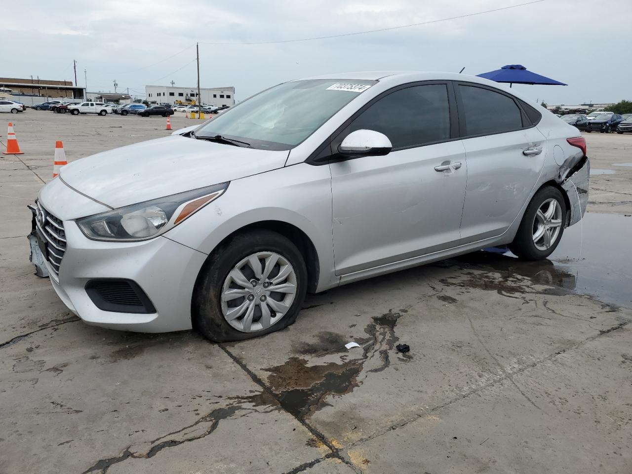 Lot #2955427506 2022 HYUNDAI ACCENT SE