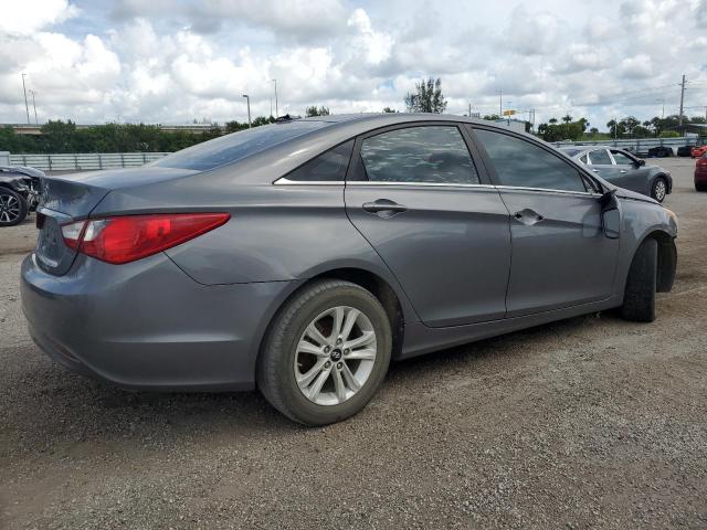 HYUNDAI SONATA GLS 2011 gray sedan 4d gas 5NPEB4AC4BH214561 photo #4