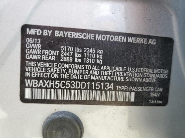 VIN WBAXH5C53DD115134 2013 BMW 5 Series, XI no.12