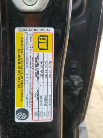2017 GMC CANYON SLE - 1GTG6CEN5H1150114