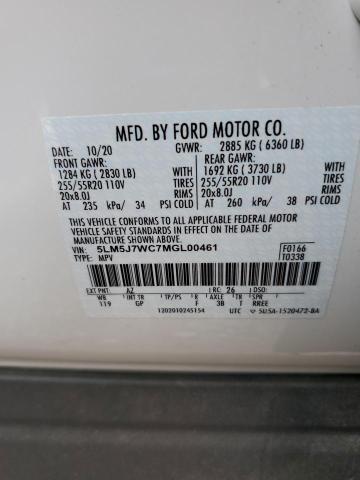 2021 LINCOLN AVIATOR RE - 5LM5J7WC7MGL00461