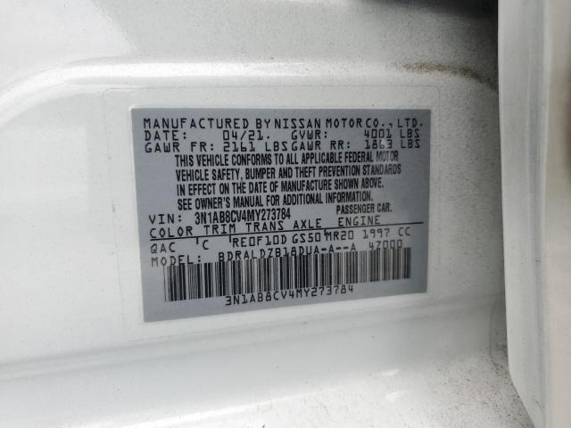 2021 NISSAN SENTRA SV - 3N1AB8CV4MY273784
