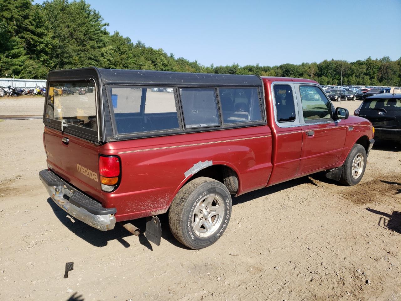 MAZDA B3000 CAB 1998 red  gas 4F4YR16U3WTM05678 photo #4