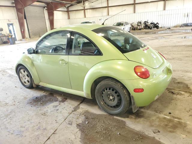 VOLKSWAGEN NEW BEETLE 2002 green hatchbac gas 3VWCB21C32M460990 photo #3