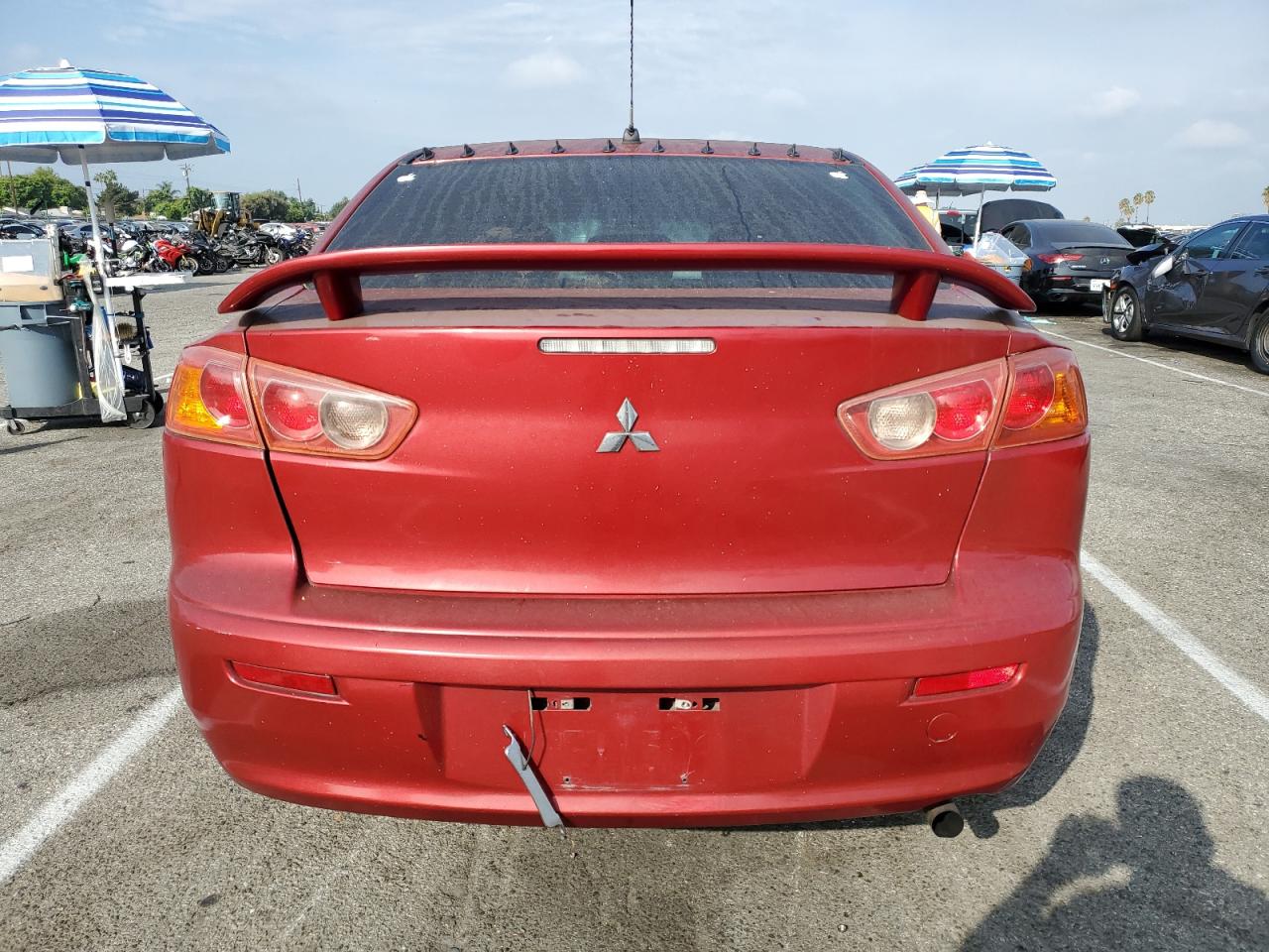 Lot #3022758402 2009 MITSUBISHI LANCER