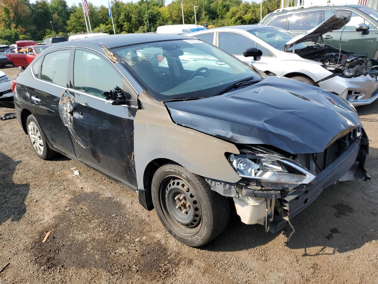 Lot #2828098798 2017 NISSAN SENTRA S