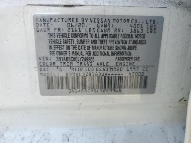 2020 NISSAN SENTRA SV - 3N1AB8CV0LY249965