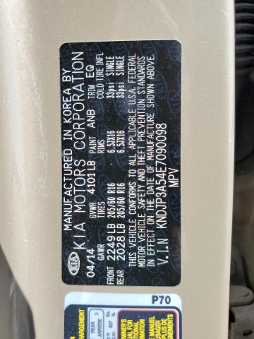 VIN KNDJP3A54E7090098 2014 KIA Soul, + no.12