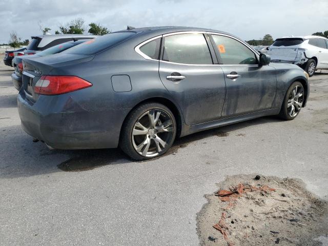 INFINITI M56 2011 gray sedan 4d gas JN1AY1AP3BM520058 photo #4