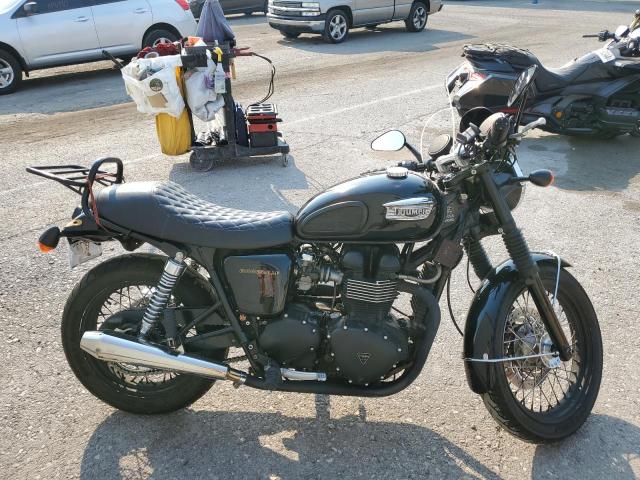 TRIUMPH MOTORCYCLE BONNEVILLE 2004 black road/str gas SMT900HN04J205729 photo #1