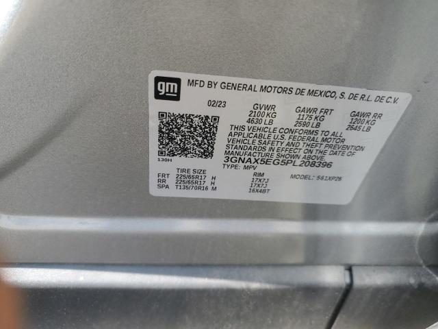 2023 CHEVROLET EQUINOX LS - 3GNAX5EG5PL208396