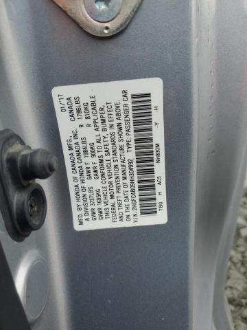 2017 HONDA CIVIC LX - 2HGFC4B09HH304992
