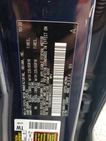 VIN 5TDGZRBH3MS524242 2021 Toyota Highlander, Xle no.13