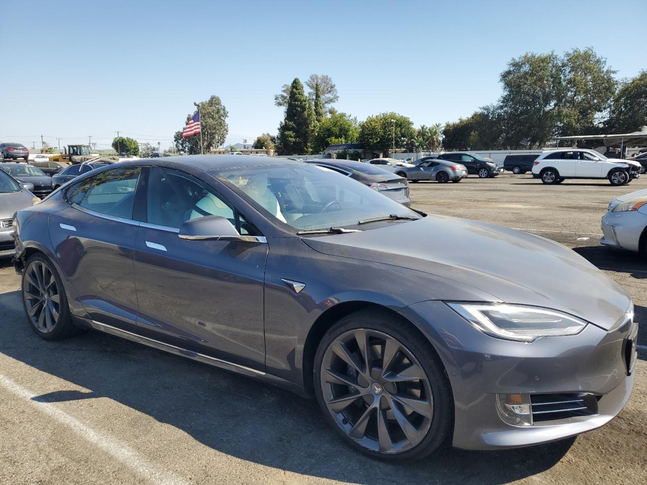 Lot #2979132977 2021 TESLA MODEL S