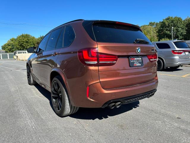 BMW X5 M 2016 orange 4dr spor gas 5YMKT6C50G0R78171 photo #3