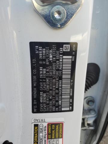 2018 HONDA CLARITY - JHMZC5F16JC010946