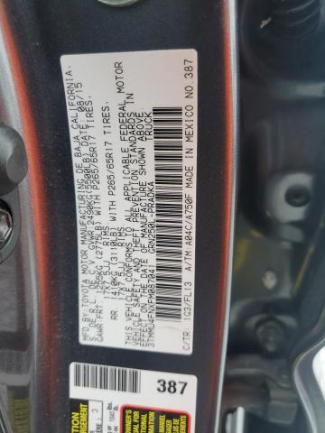 2015 TOYOTA TACOMA DOU - 3TMMU4FNXFM087041