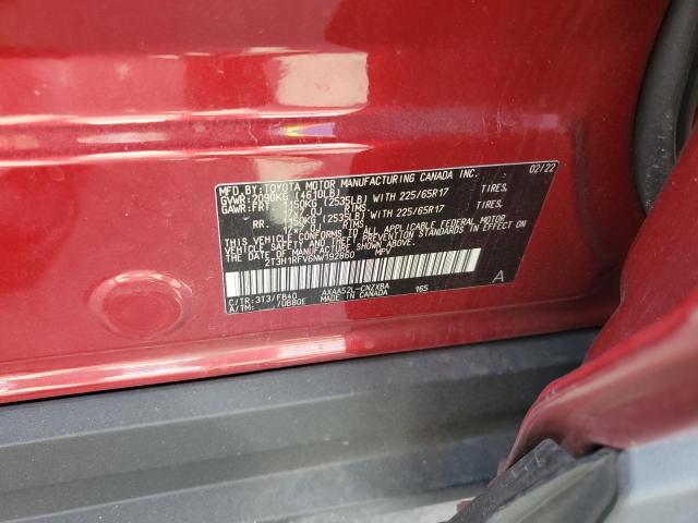 2022 TOYOTA RAV4 LE - 2T3H1RFV6NW192860