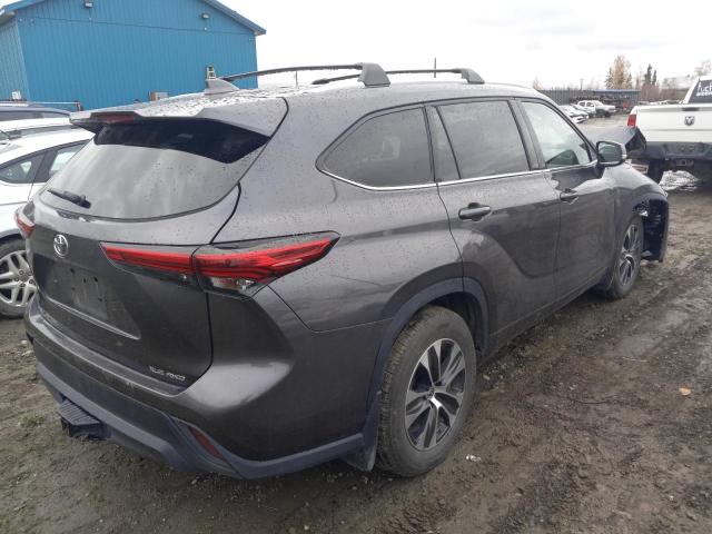 VIN 5TDHZRBH7NS166732 2022 Toyota Highlander, Xle no.3