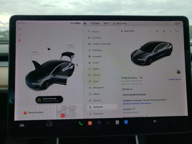 2019 TESLA MODEL 3 - 5YJ3E1EB7KF481285