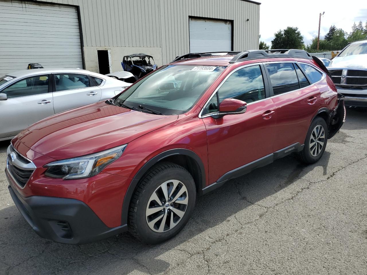 Lot #2905278475 2021 SUBARU OUTBACK PR