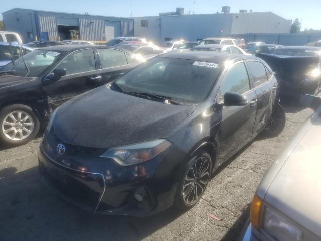 TOYOTA COROLLA L 2014 black  gas 5YFBURHE0EP016441 photo #1