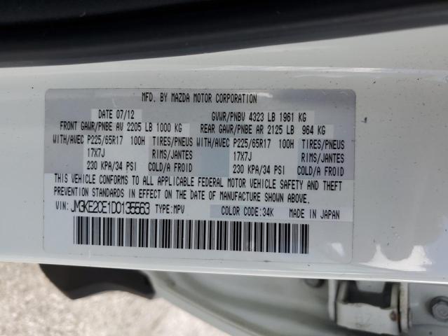 VIN JM3KE2CE1D0135563 2013 Mazda CX-5, Touring no.13