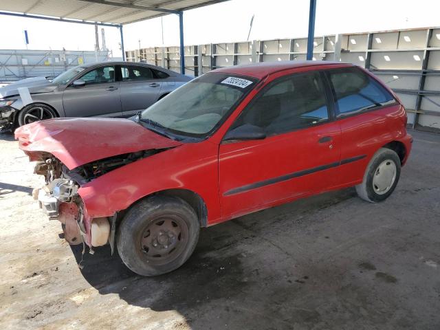 GEO METRO BASE 1996 red hatchbac gas 2C1MR2298T6777632 photo #1