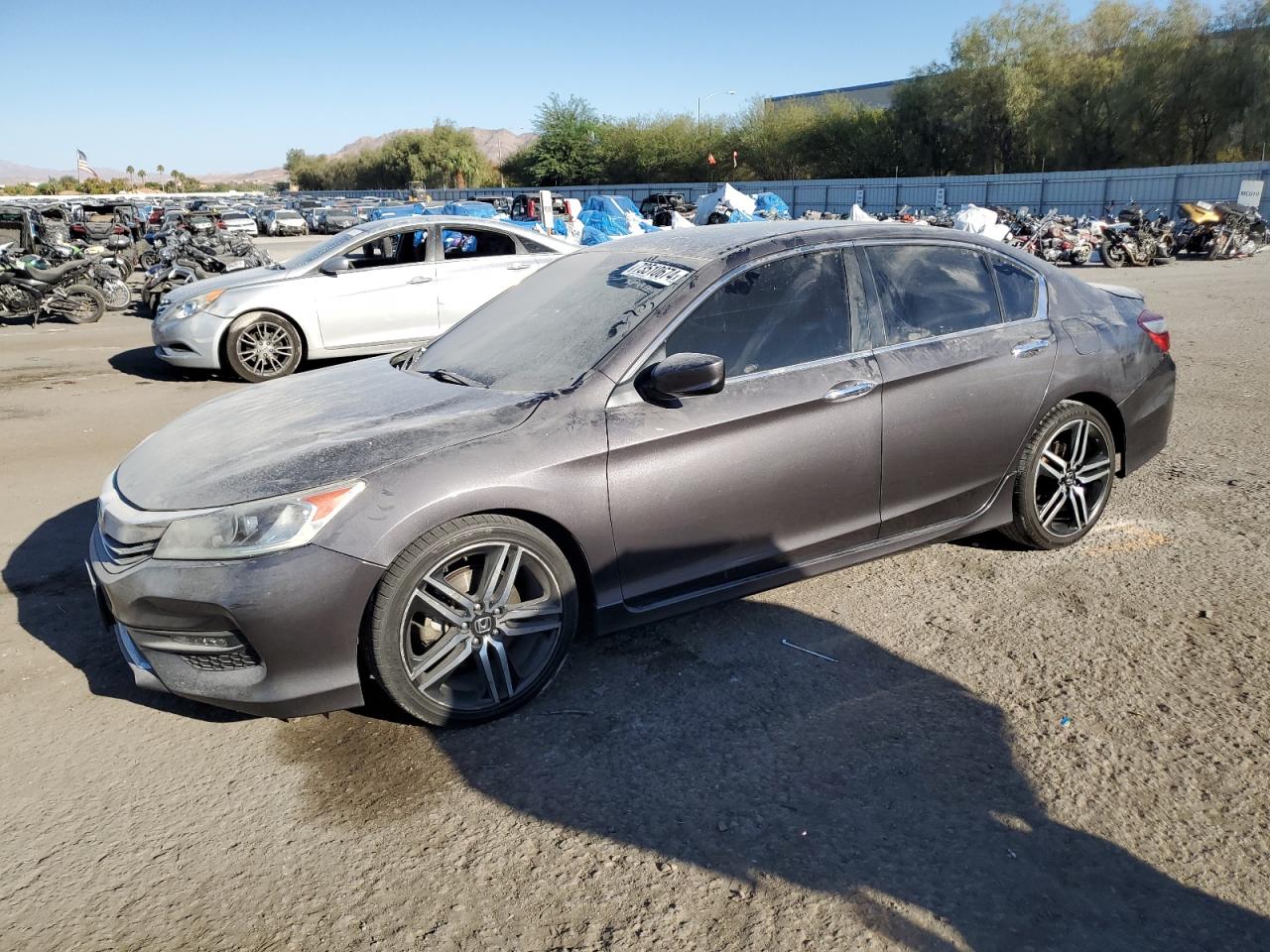 Lot #2962715085 2017 HONDA ACCORD SPO