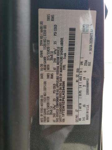 2020 FORD F150 SUPER - 1FTEW1EP6LKE94096