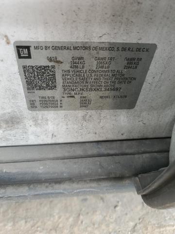 2019 CHEVROLET TRAX LS - 3GNCJKSBXKL345697