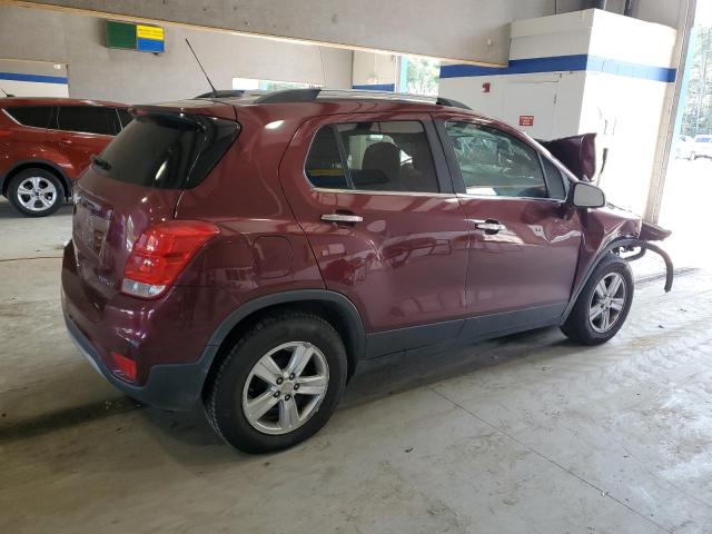 CHEVROLET TRAX 1LT 2017 burgundy  gas 3GNCJLSB4HL273507 photo #4