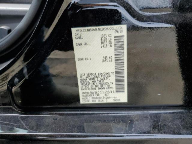 2020 NISSAN ALTIMA S - 1N4BL4BV5LC157631