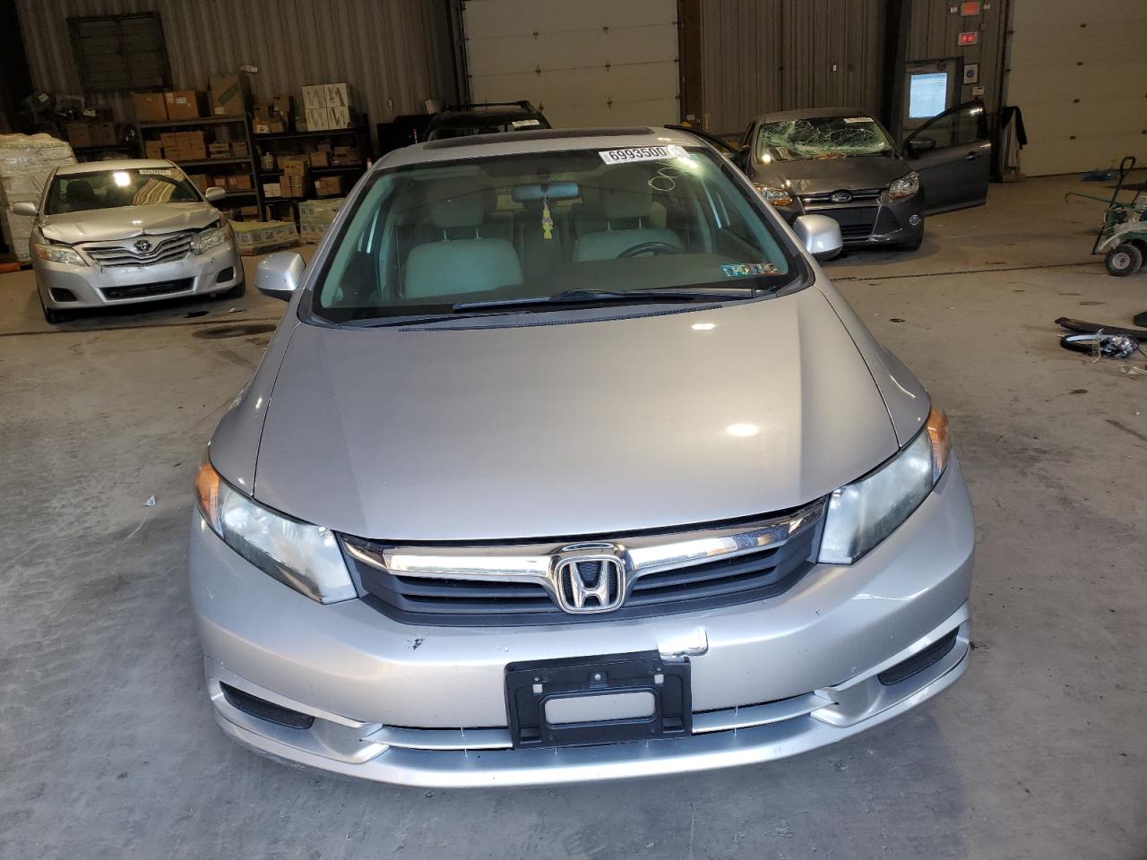 Lot #2879118062 2012 HONDA CIVIC EX