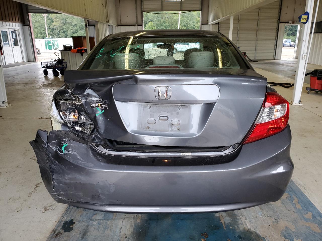 Lot #2907464055 2012 HONDA CIVIC EX