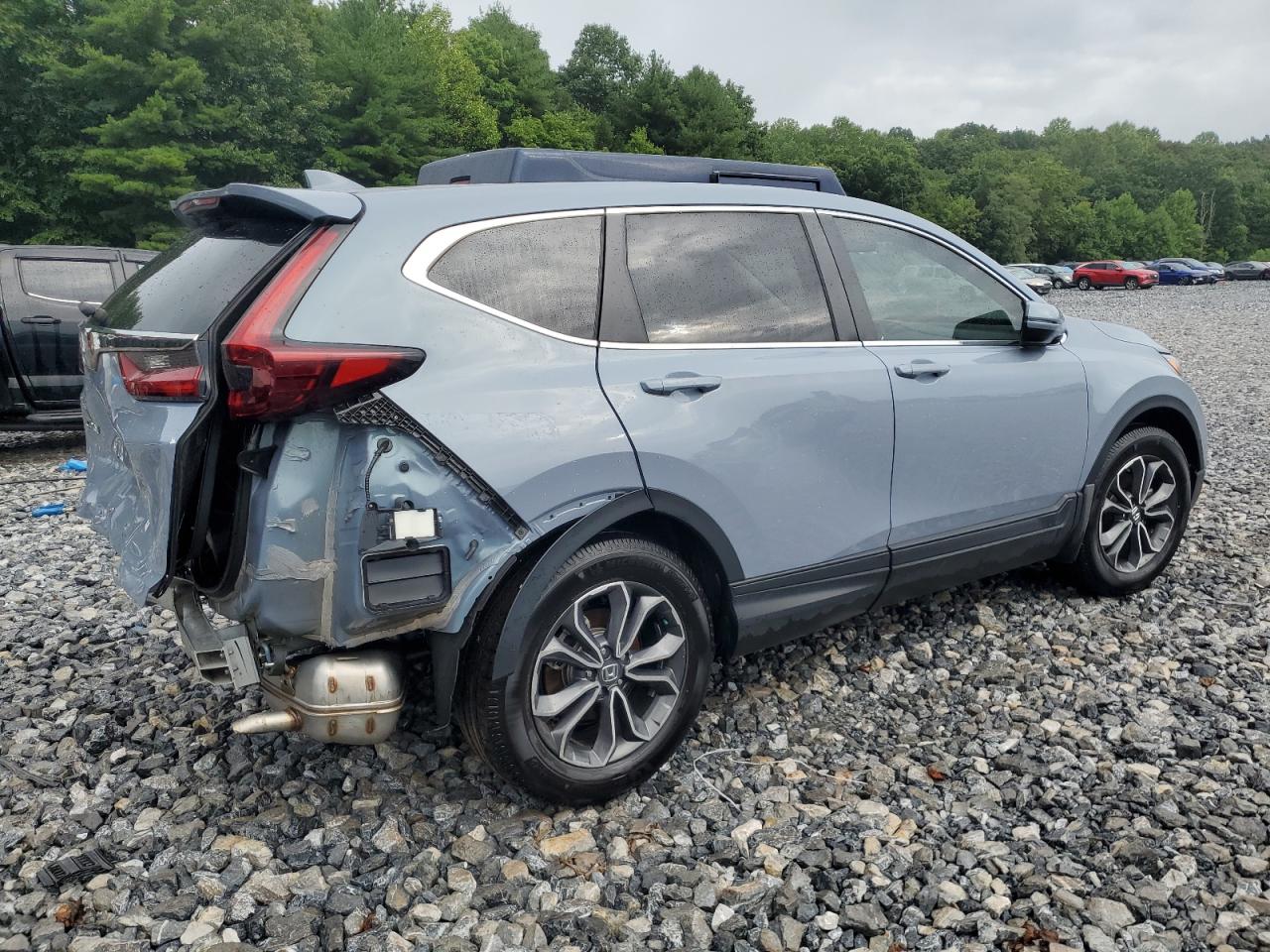 Lot #2943201448 2021 HONDA CR-V EXL