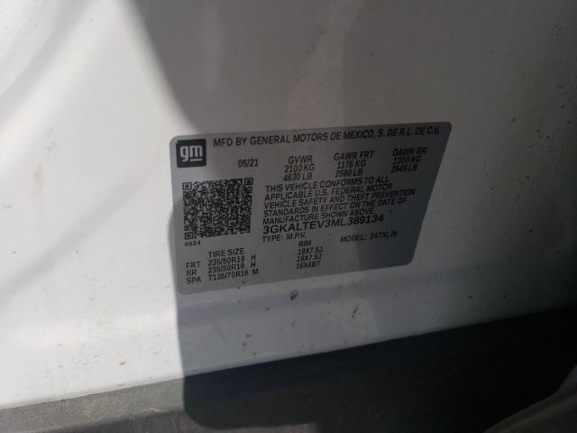 VIN 3GKALTEV3ML389134 2021 GMC Terrain, Sle no.13