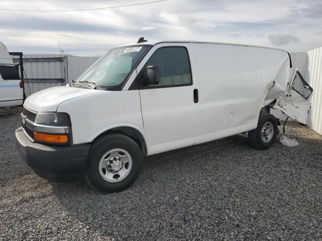 CHEVROLET EXPRESS G2 2018 white  gas 1GCWGAFP9J1268198 photo #1